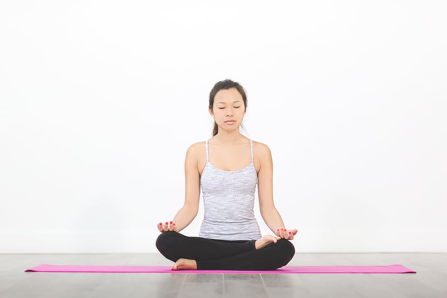 diaphragmatic breathing- yoga for sinus infection